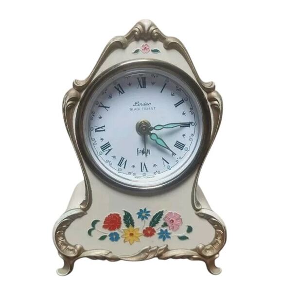 Vintage Bucherer Musical Wind-Up Alarm Clock - Picture 1 of 2